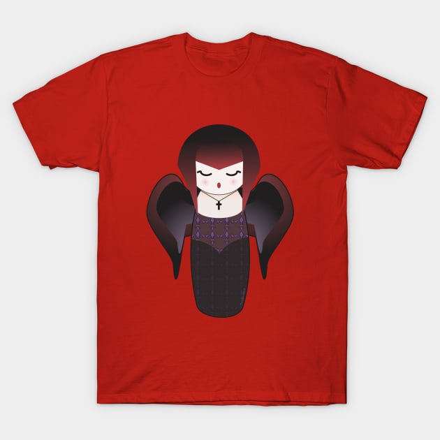 Gothic kokeshi T-Shirt by Pendientera